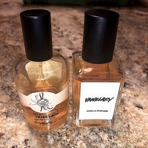 LUSH and THE BODY SHOP Vanillary